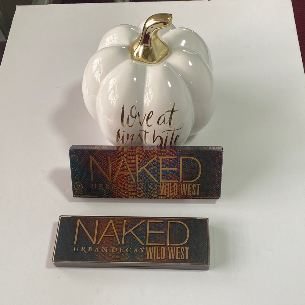 Urban Decay Naked Wild West Palette with Gold Accents.